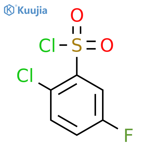 2-Chloro-5-fluorobenzene-1-sulfonyl Chloride structure