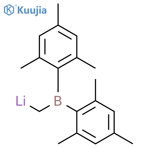 Lithium, [[bis(2,4,6-trimethylphenyl)boryl]methyl]- structure