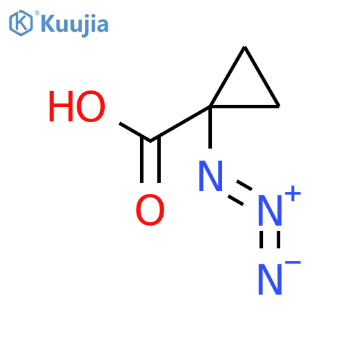 1-azidocyclopropane-1-carboxylic acid structure