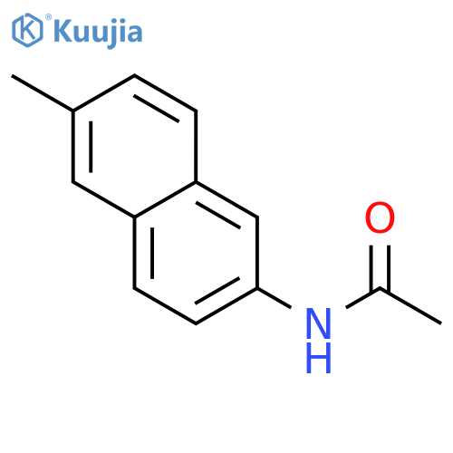 N-(6-methyl-[2]naphthyl)-acetamide structure