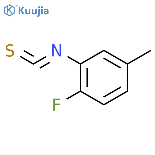 2-Fluoro-5-methylphenyl isothiocyanate structure