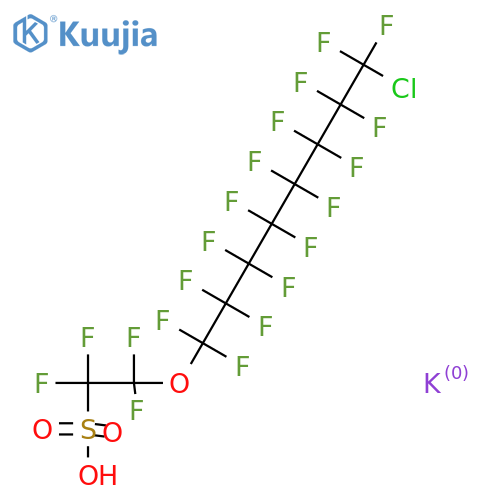 Potassium 11-Chloroeicosafluoro-3-oxaundecane-1-sulfonate structure
