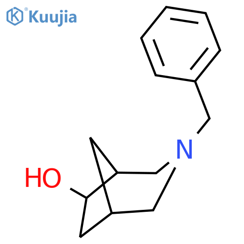 3-Azabicyclo[3.2.1]octan-6-ol, 3-(phenylmethyl)- structure