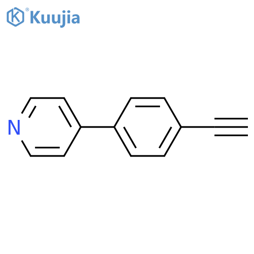 4-(4-Ethynylphenyl)pyridine structure