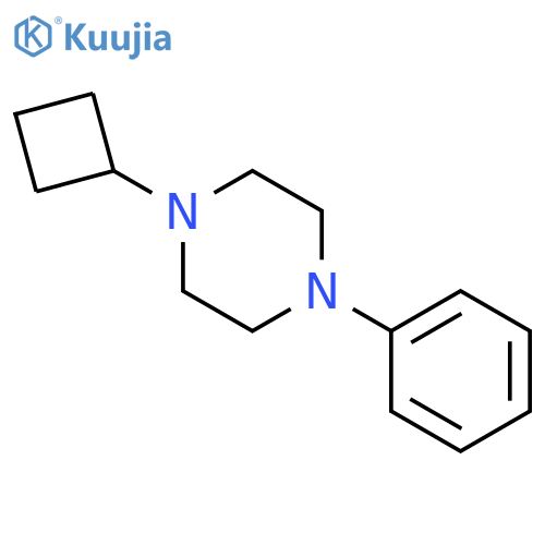 1-Cyclobutyl-4-phenylpiperazine structure