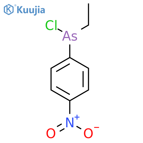 ARSINOUS CHLORIDE, ETHYL(4-NITROPHENYL)- structure