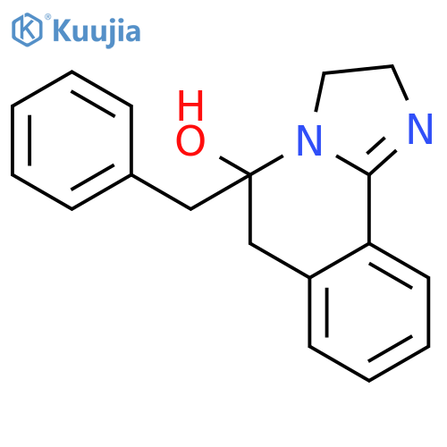 5-benzyl-2,3,5,6-tetrahydroimidazo[2,1-a]isoquinolin-5-ol structure