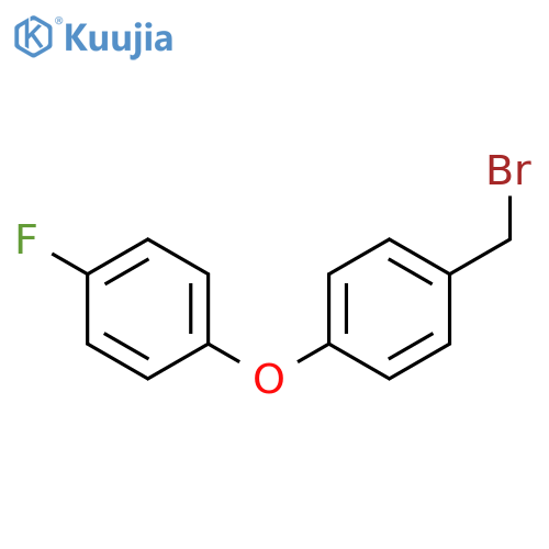 1-(Bromomethyl)-4-(4-fluorophenoxy)benzene structure