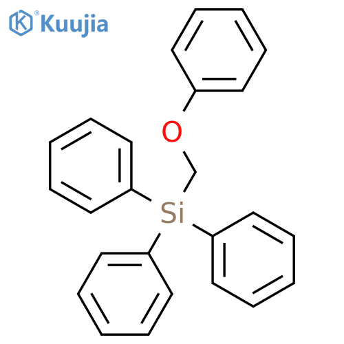 Silane, (phenoxymethyl)triphenyl- structure
