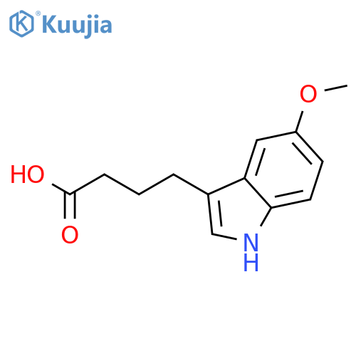 5-Methoxyindole-3-butyric acid structure