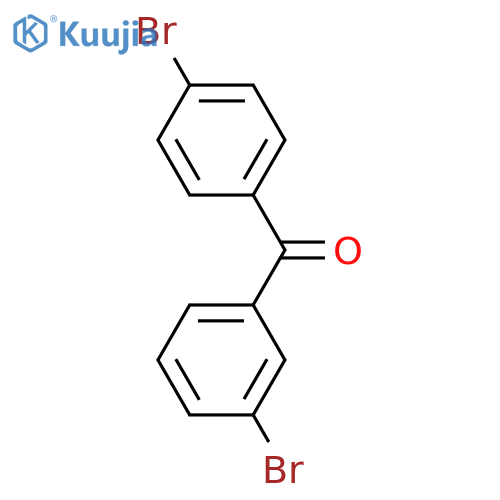 3,4'-Cibromobenzophenone structure