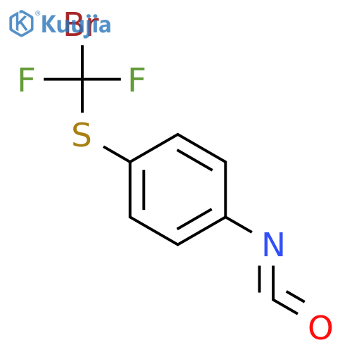 Benzene, 1-[(bromodifluoromethyl)thio]-4-isocyanato- structure