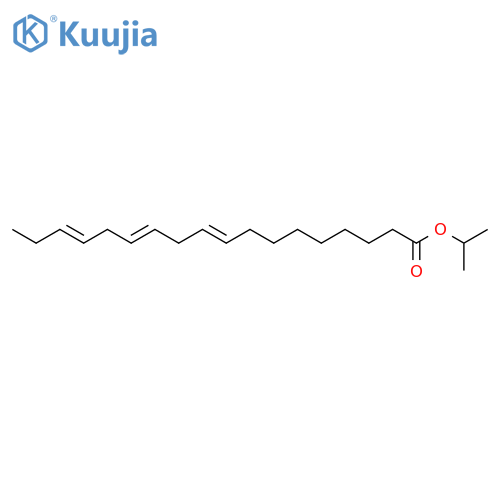 9,12,15-Octadecatrienoicacid, 1-methylethyl ester, (9Z,12Z,15Z)- structure