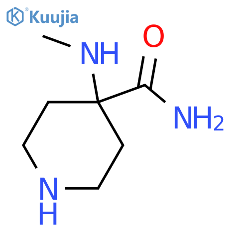 4-(methylamino)piperidine-4-carboxamide structure