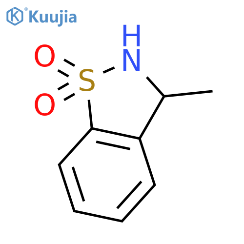 3-methyl-2,3-dihydro-1,2-benzothiazole 1,1-dioxide structure