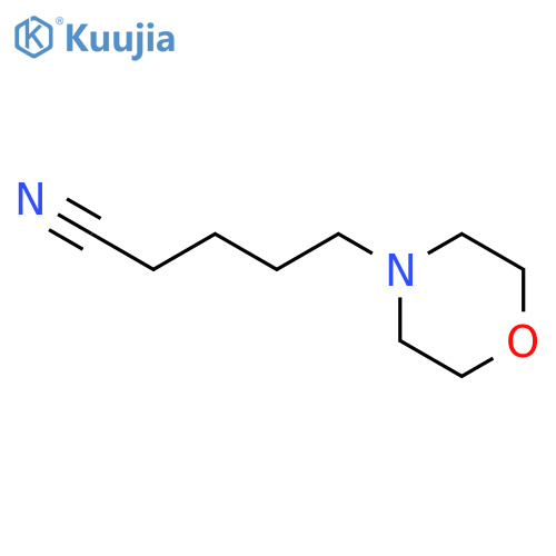 5-(morpholin-4-yl)pentanenitrile structure