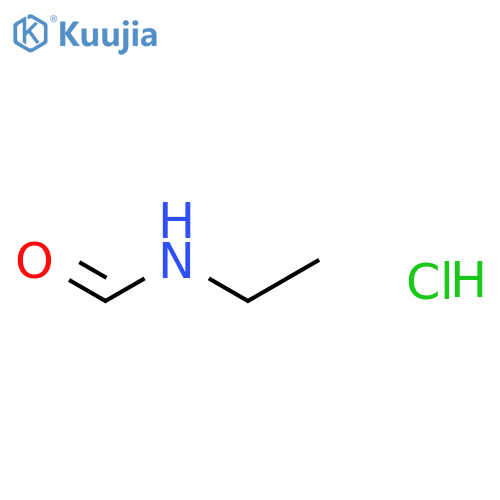 Formamide, N-ethyl-, hydrochloride structure
