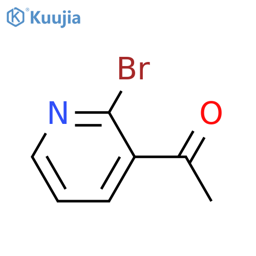 1-(2-bromopyridin-3-yl)ethan-1-one structure