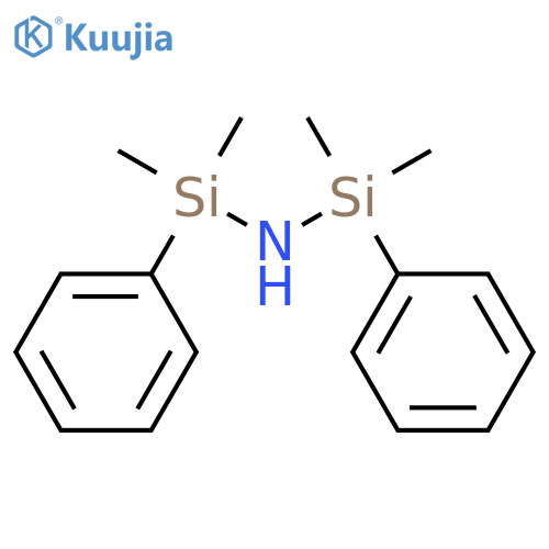 1,3-Diphenyl-1,1,3,3-tetramethyldisilazane structure