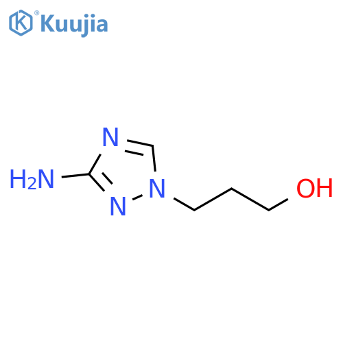 1H-1,2,4-Triazole-1-propanol, 3-amino- structure