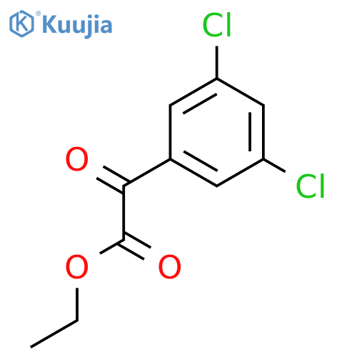 Ethyl 3,5-dichlorobenzoylformate structure
