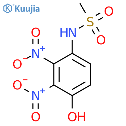 METHANESULFONAMIDE, N-(4-HYDROXY-2,3-DINITROPHENYL)- structure