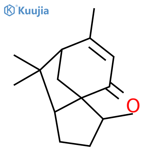 4H-3a,7-Methanoazulen-4-one, 1,2,3,7,8,8a-hexahydro-3,6,8,8-tetramethyl- structure