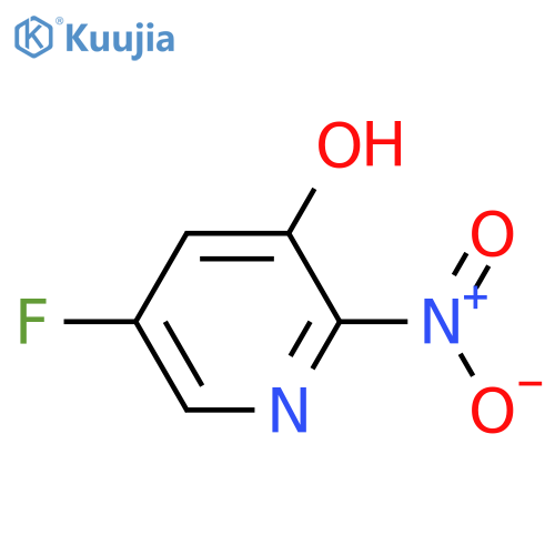 5-fluoro-2-nitro-pyridin-3-ol structure