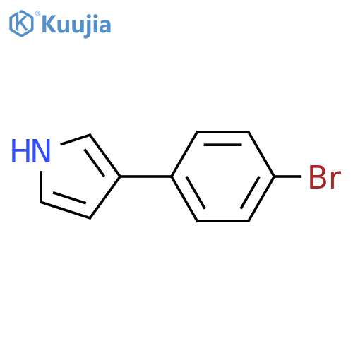 1H-Pyrrole,3-(4-bromophenyl)- structure