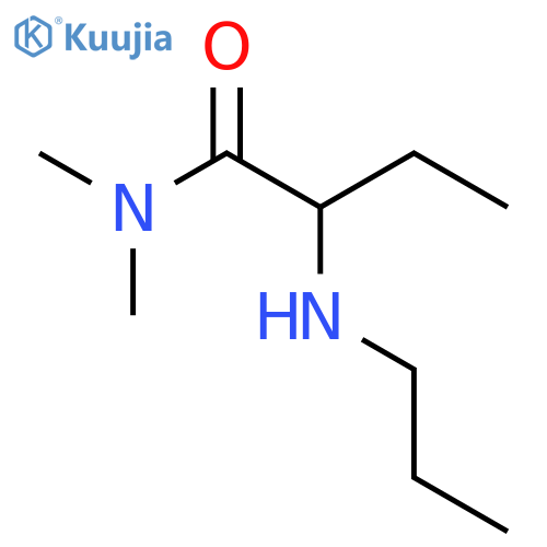 N,N-Dimethyl-2-propylaminobutyramide structure