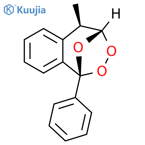 1,4-Epoxy-1H-2,3-benzodioxepin, 4,5-dihydro-5-methyl-1-phenyl-, (1R,4S,5R)-rel- structure