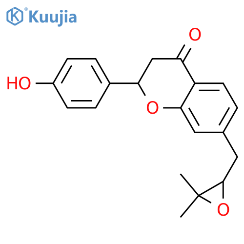 4'-Hydroxy-7-prenylflavanone; (ξ)-form, 2''ξ,3''-Epoxide structure
