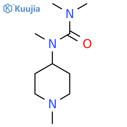 1,3,3-Trimethyl-1-(1-methylpiperidin-4-yl)urea structure