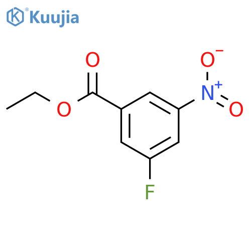 ethyl 3-fluoro-5-nitrobenzoate structure