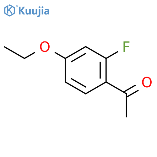 1-(4-Ethoxy-2-fluorophenyl)ethanone structure