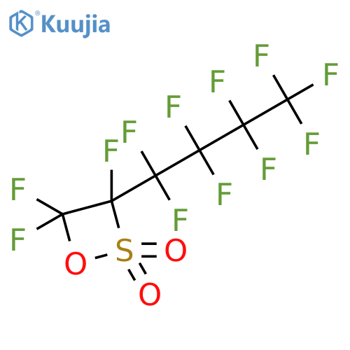 1-(Nonafluorobutyl)trifluoroethanesultone structure