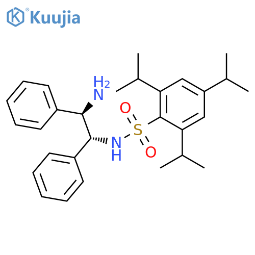 (R,R)-N-(2,4,6-Triisopropylbenzenesulfonyl)-1,2-diphenylethanediamine structure