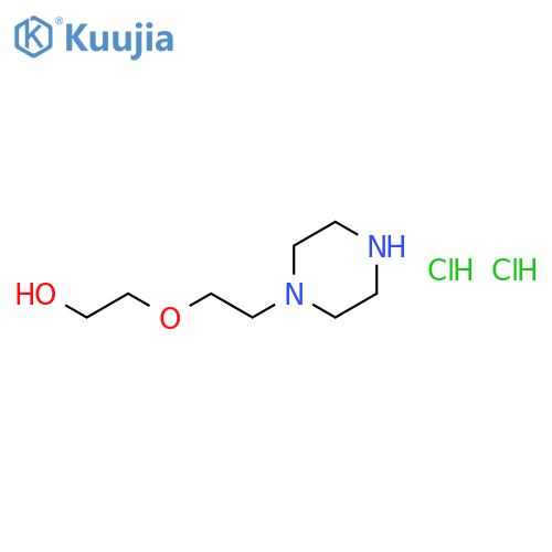 2-(2-(Piperazin-1-yl)ethoxy)-ethanol dihydrochloride structure