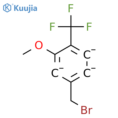3-Methoxy-4-(trifluoromethyl)benzyl bromide structure