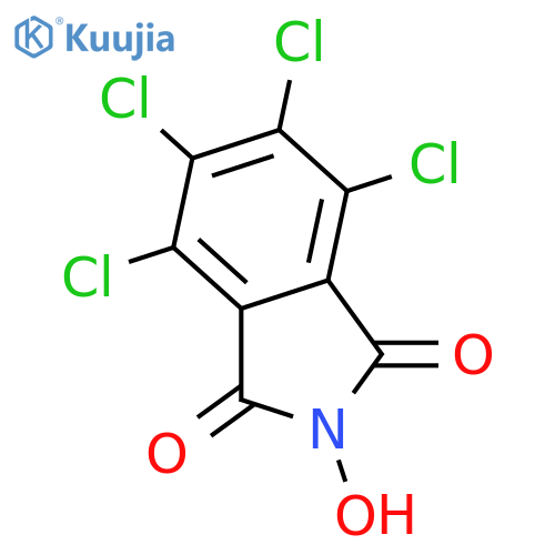 N-Hydroxytetrachlorophthalimide structure