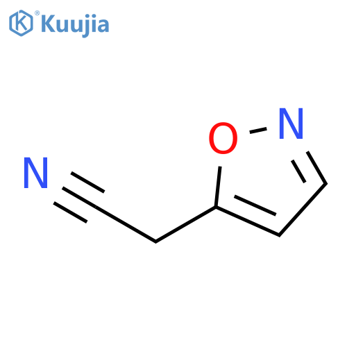 5-isoxazoleacetonitrile structure