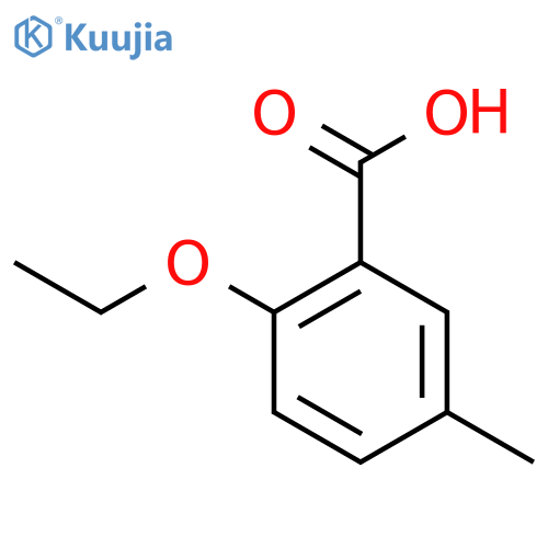 2-Ethoxy-5-methylbenzoic acid structure