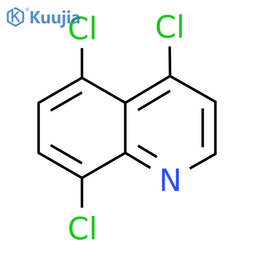 4,5,8-trichloroquinoline structure