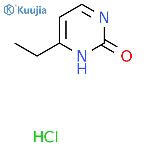 4-Ethylpyrimidin-2-ol hydrochloride structure