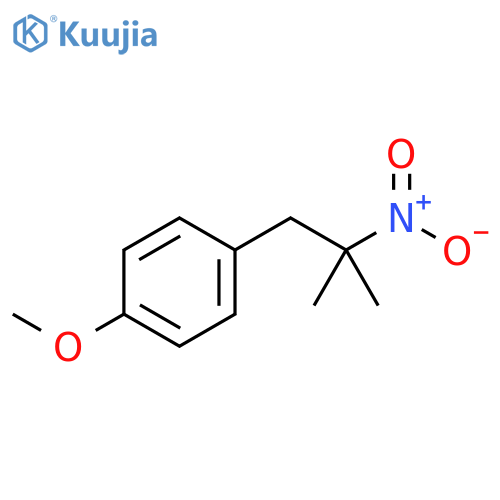 1-Methoxy-4-(2-methyl-2-nitropropyl)benzene structure