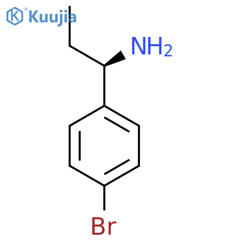 (1R)-1-(4-Bromophenyl)propan-1-amine structure