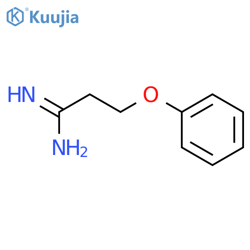 3-phenoxypropanimidamide structure