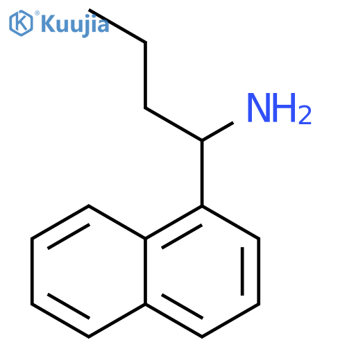1-(NAPHTHALEN-1-YL)BUTAN-1-AMINE structure