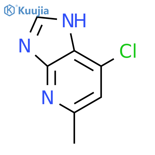 3H-Imidazo[4,5-b]pyridine,7-chloro-5-methyl- structure