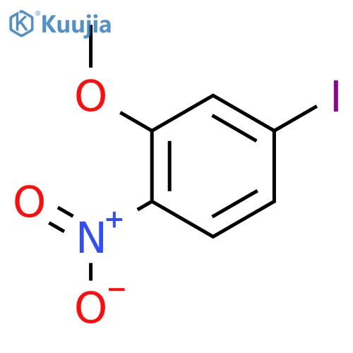 4-Iodo-2-methoxy-1-nitrobenzene structure